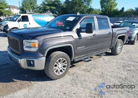 2015 GMC Sierra 1500 Sle z USA, uszkodzony, nr VIN 3GTU2UEC4FG446789